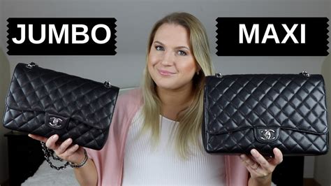 chanel 2.55 jumbo vs maxi|Chanel jumbo flap unboxing.